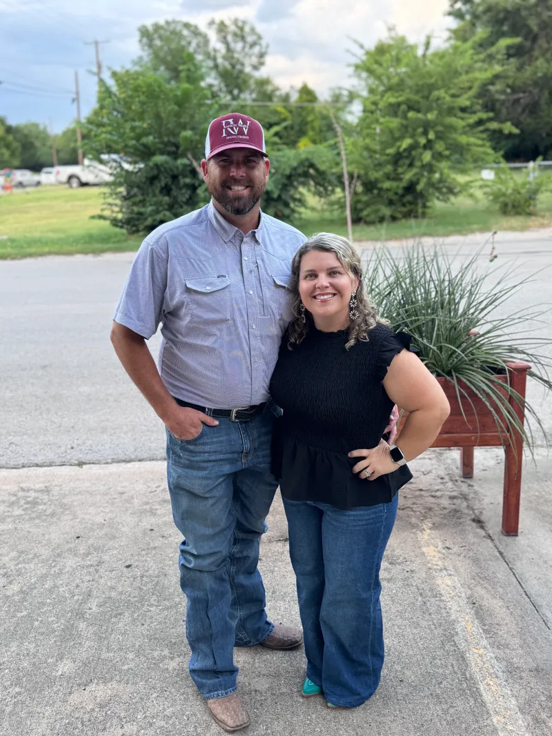 Tommy and Sydney Rankin, owners of Rankin Waste Management